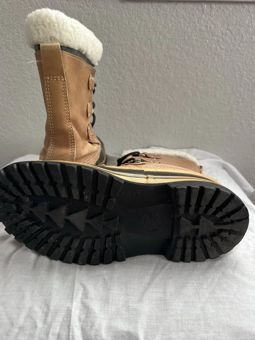 Sorel Caribou Waterproof Snow Boots Men’s 10 Brown Black Winter Duck Boots‎